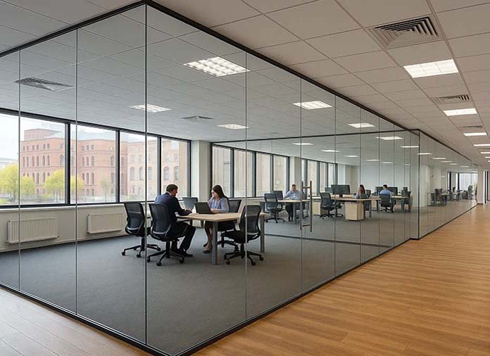 product glazed partition